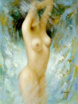  03 - nd031eB impresionismo desnudo femenino